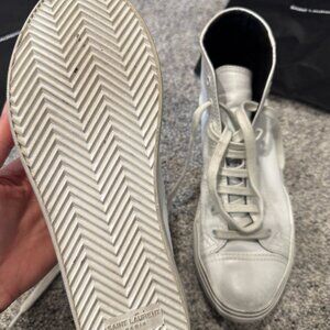 Saint Laurent Leather High Tops